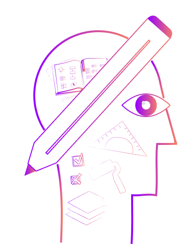 Human-centric design icon representing personalized and customized solutions