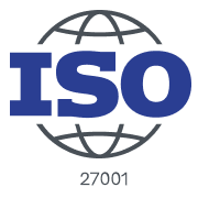 ISO certified digital marketing agency security certification badge